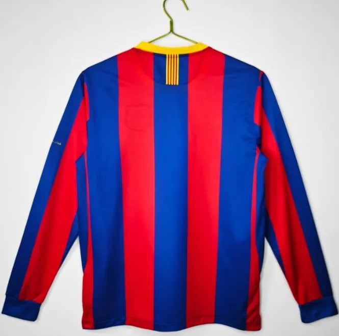 Barcelona 2010/2011 Home Retro Long Sleeve Champions League Final Version