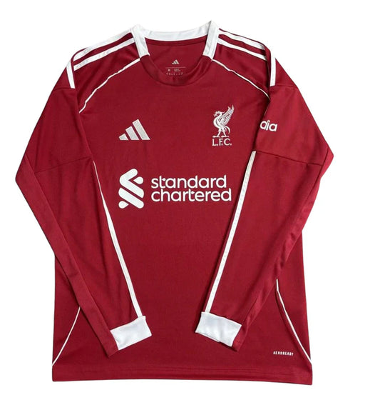Liverpool 2025/2026 Home Long Sleeve