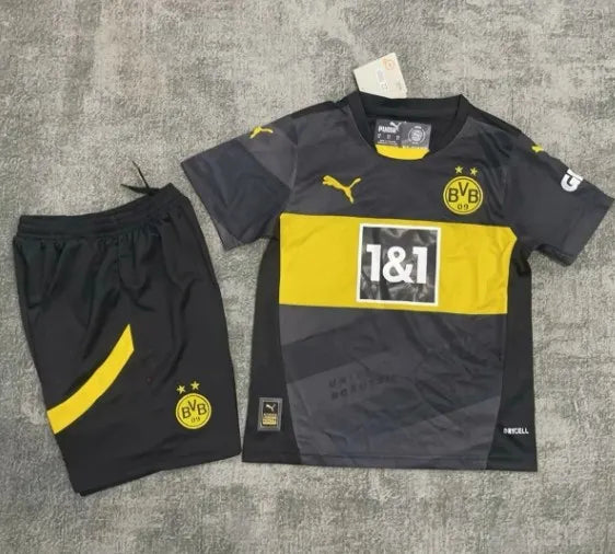 Dortmund 2024/2025 Away Set (Adults and Kids)