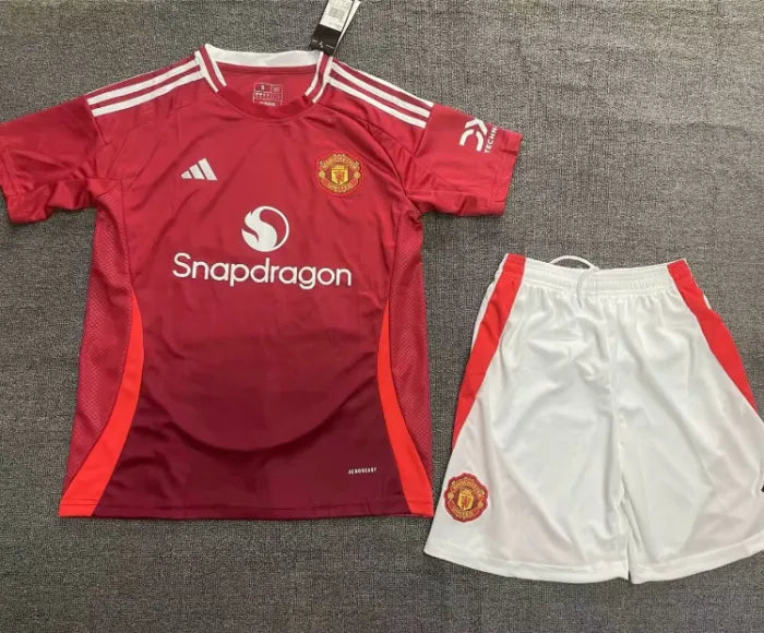 Manchester United 2024/2025 Home Set (Adults and Kids)